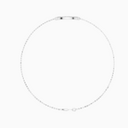 Round Shape Lab Grown Diamond Chain Bracelet
