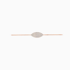 Round Shape Lab Grown Diamond Chain Bracelet