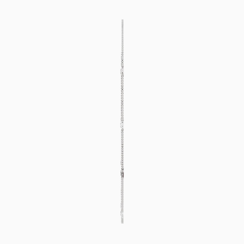 Round Shape Lab Grown Diamond Station Necklace