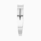 ------Round Lab Grown Diamond Wide Solitaire Mens Ring