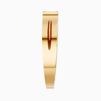 ------Round Lab Grown Diamond Wide Solitaire Mens Ring