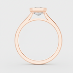 1.5 Ct Emerald Cut Lab Grown Diamond Solitaire Ring