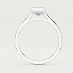 1.5 Ct Emerald Cut Lab Grown Diamond Solitaire Ring