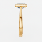 1.5 Ct Emerald Cut Lab Grown Diamond Solitaire Ring