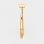 Princess Cut Lab Diamond Solitaire Statement Ring