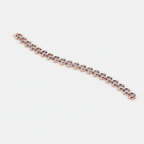 Baguette Sapphire Chain Link Tennis Bracelet