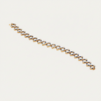 Baguette Sapphire Chain Link Tennis Bracelet